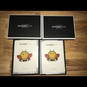 Anya Hindmarch Leather Zodiac Stickers (Set of 2)